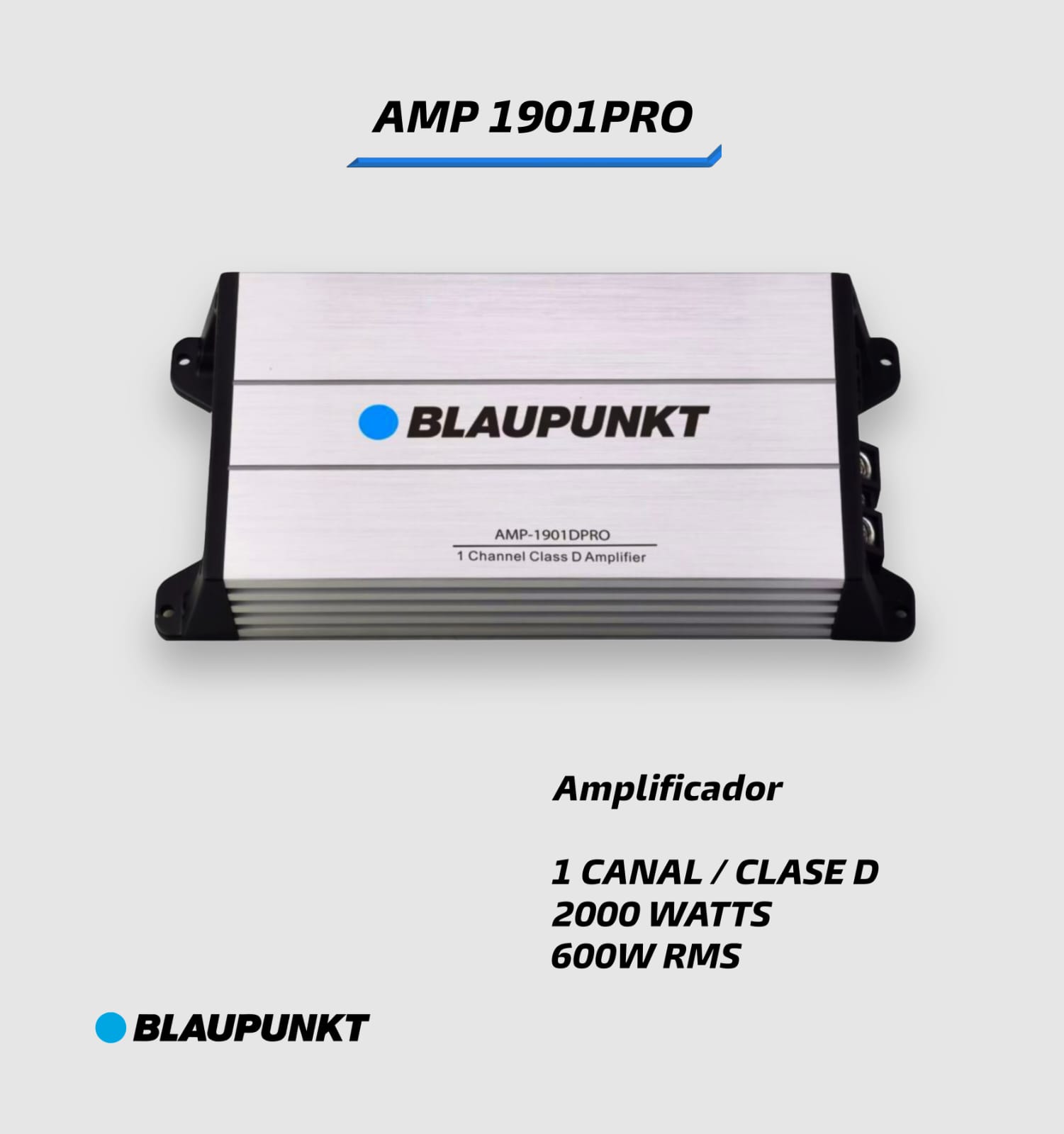 AAMPLIFICADOR BLAUPUNKT AMP 1901DPRO