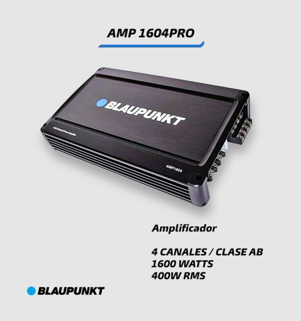 AMPLIFICADOR BLAUPUNKT AMP 1604PRO