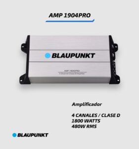 AMPLIFICADOR BLAUPUNKT AMP 1904DPRO