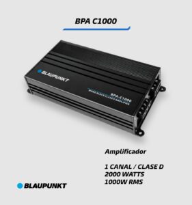 AMPLIFICADOR BLAUPUNKT BPA C1000