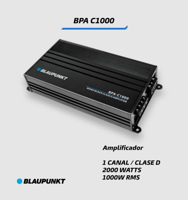 AMPLIFICADOR BLAUPUNKT BPA C1000