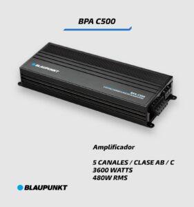 AMPLIFICADOR BLAUPUNKT BPA C500