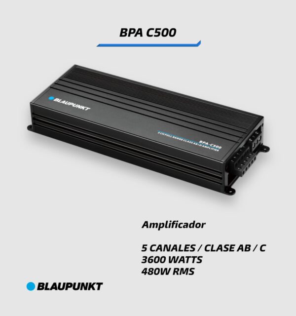 AMPLIFICADOR BLAUPUNKT BPA C500