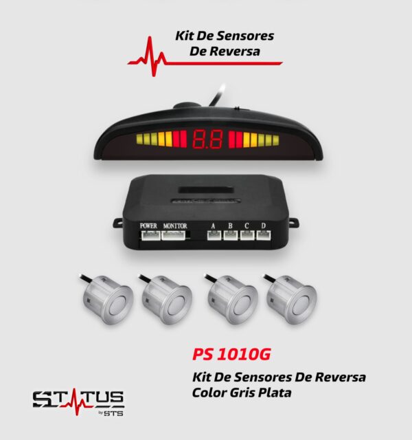 KIT DE SENSORES DE REVERSA STATUS PS 1010G