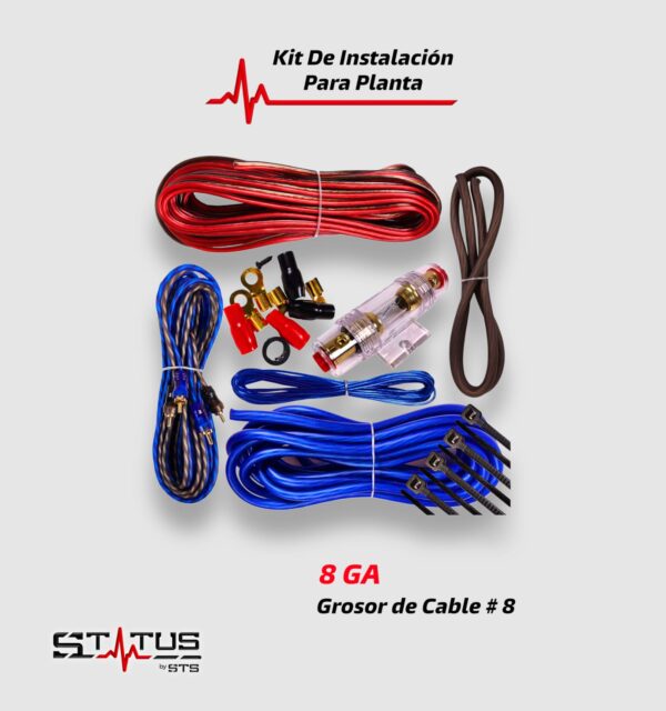 KIT DE INSTALACION PARA PLANTA STATUS 8GA