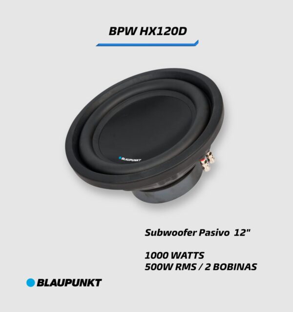 SUBWOOFER BLAUPUNKT BPW HX120D