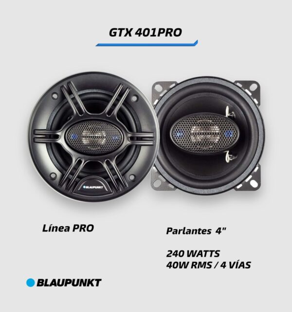 PARLANTE BLAUPUNKT GTX 401PRO