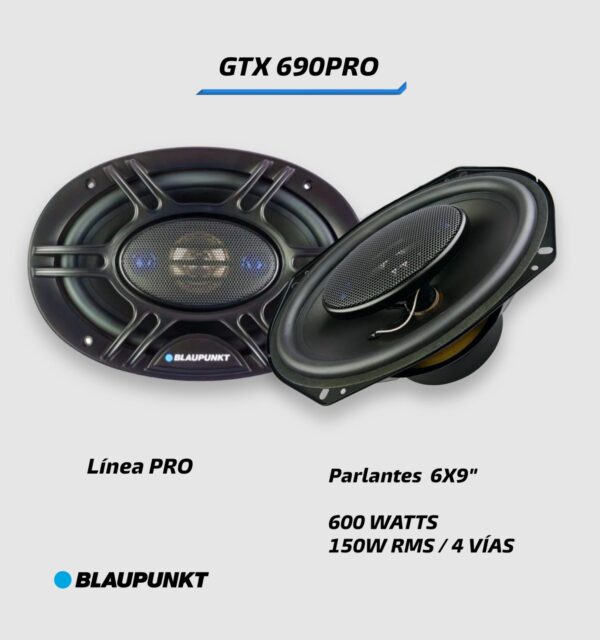 PARLANTE BLAUPUNKT GTX 690PRO
