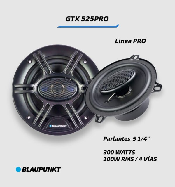 PARLANTES BLAUPUNKT GTX 525PRO