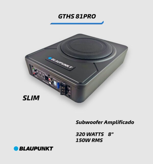 SUBWOOFER BLAUPUNKT GTHS 81PRO