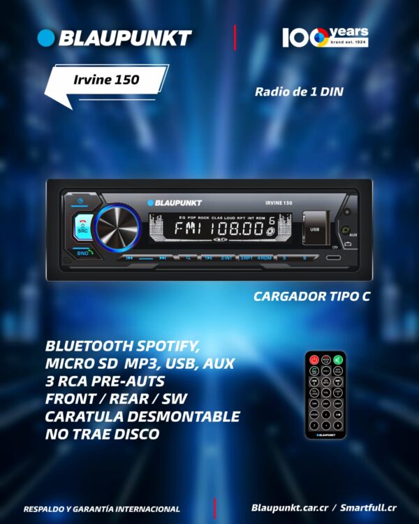 RADIO BLAUPUNKT IRVINE 150