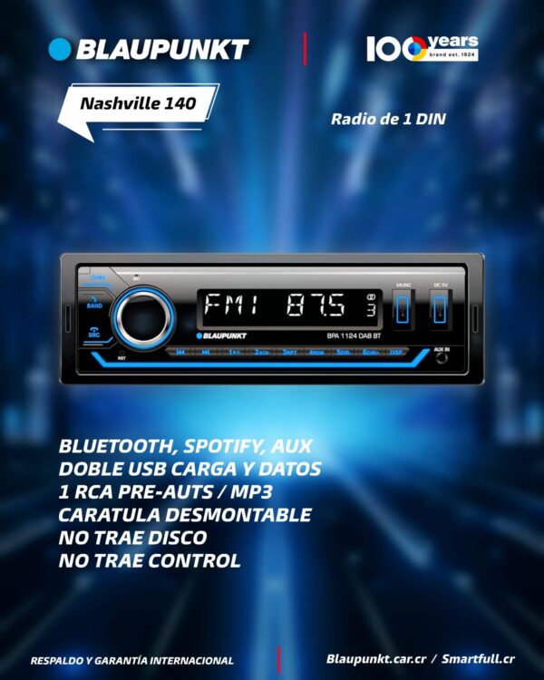 RADIO BLAUPUNKT NASHVILLE 140