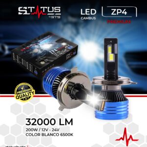 LED STATUS ZP4 para bases H11-H7-H3-H1-9005-9006-880-9012