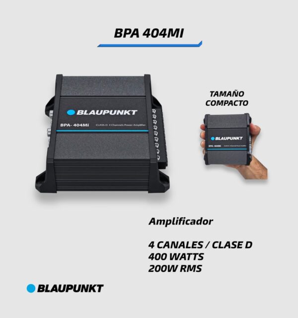 AMPLIFICADOR BLAUPUNKT BPA 404MI