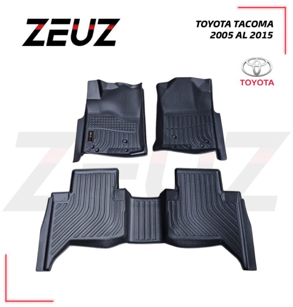 Alfombra Tipo Bandeja Toyota Tacoma 2005 al 2015.