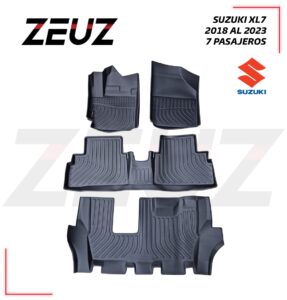 Alfombra Tipo Bandeja Suzuki XL7 2018 al 2023. 7 Pasajeros