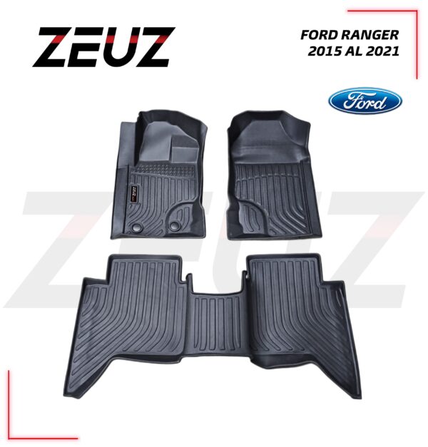 Alfombra Tipo Bandeja Ford Ranger 2015 a 2021