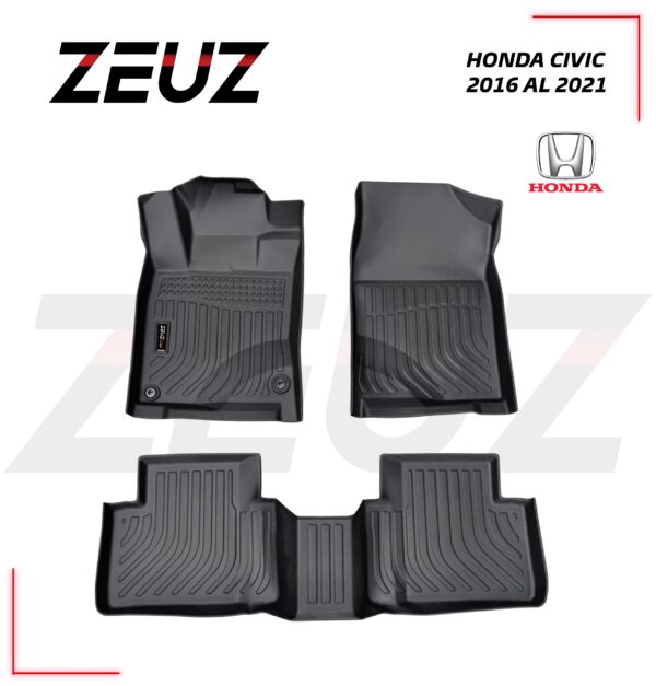 Alfombra Tipo Bandeja Honda Civic 2016 a 2021