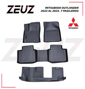 Alfombra Tipo Bandeja Mitsubishi Outlander 2022 al 2023  7 Pasajeros