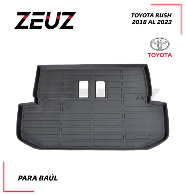 Alfombra Tipo Bandeja Toyota Rush 2018 al 2023. 7 Pasajeros. - Image 2
