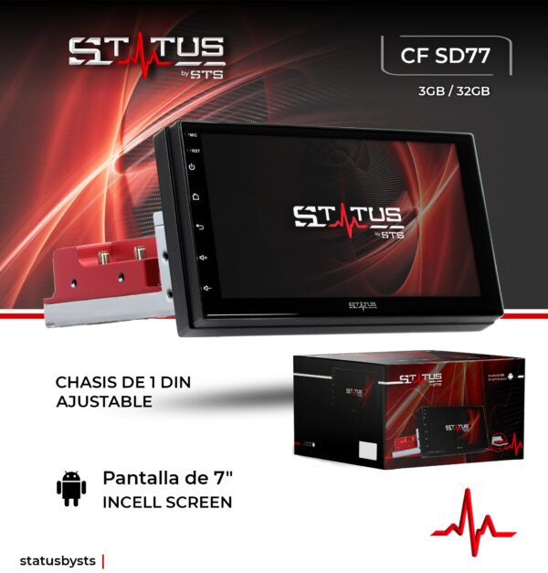 RADIO STATUS CF SD77