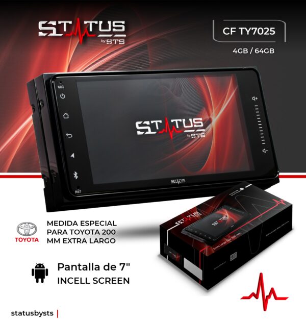 RADIO STATUS TOYOTA CFTY7025