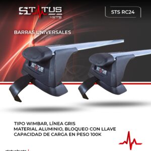 Rack Status STS-RC24 linea Gris