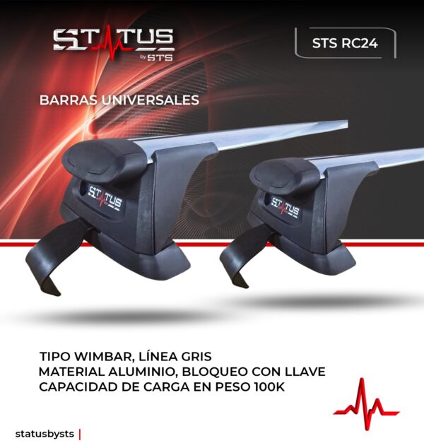 Rack Status STS-RC24 linea Gris
