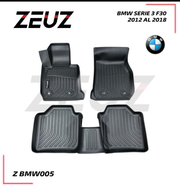 Alfombra tipo bandeja BMW Serie 3 2012 al 2018