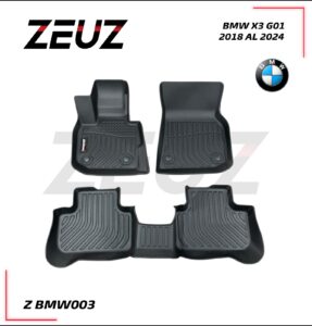 Alfombra tipo bandeja BMW X3 G01 2018 al 2024