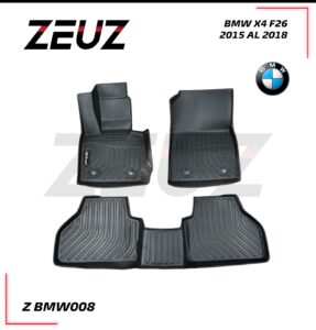 Alfombra tipo bandeja BMW X4 F26 2015 al 2018