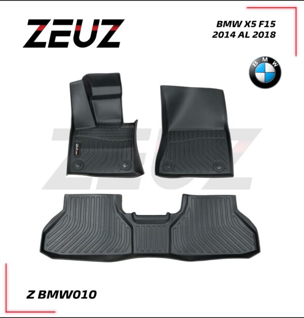 Alfombra tipo bandeja BMW X5 F15 2014 al 2018
