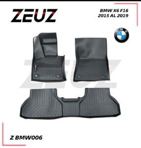 Alfombra tipo bandeja BMW X6 F16 2015 al 2019