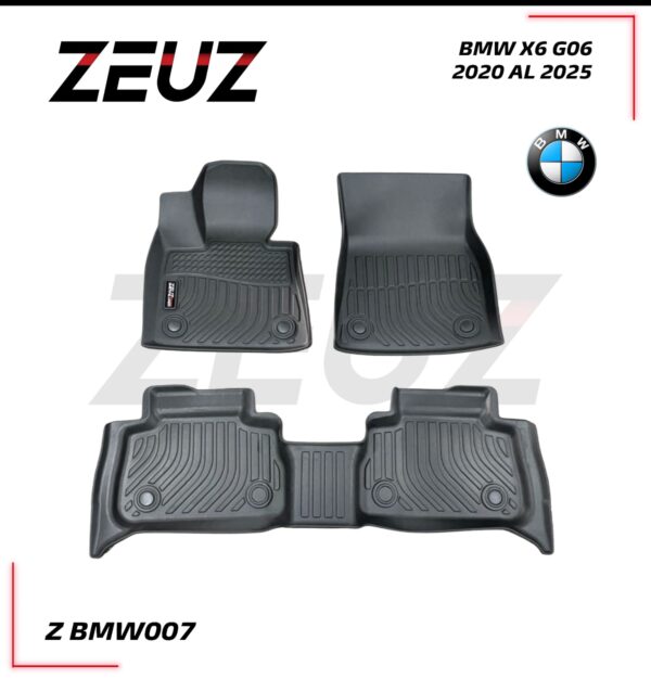 Alfombra tipo bandeja BMW X6 G06 2020 al 2025