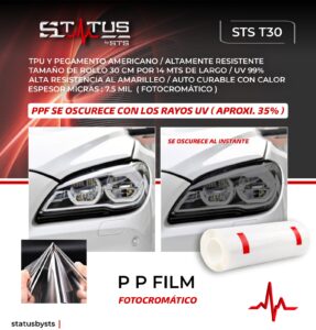 PPF Fotocromatico Status