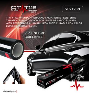 PPF Brillante Negro Status