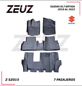 Alfombra Tipo Bandeja Suzuki Ertiga XL7 2018 al 2023.