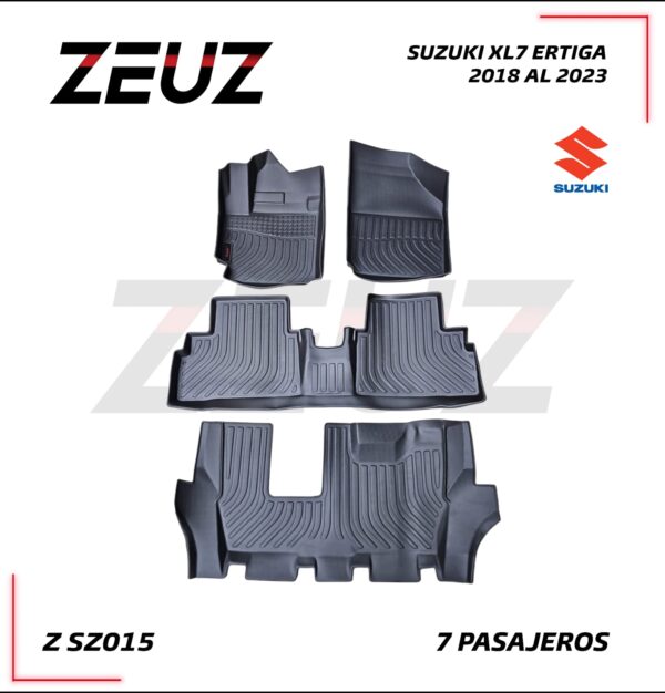 Alfombra Tipo Bandeja Suzuki Ertiga XL7 2018 al 2023.