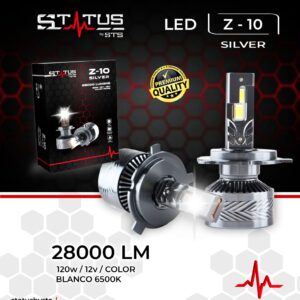 LED STATUS Z10 para bases H11-H7-9005-9006-880