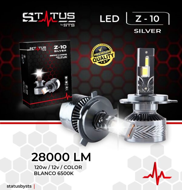 LED STATUS Z10 para bases H13-H4-9004-9007