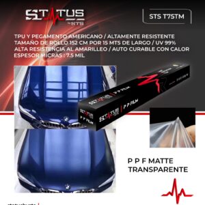 PPF Matte Transparente Status