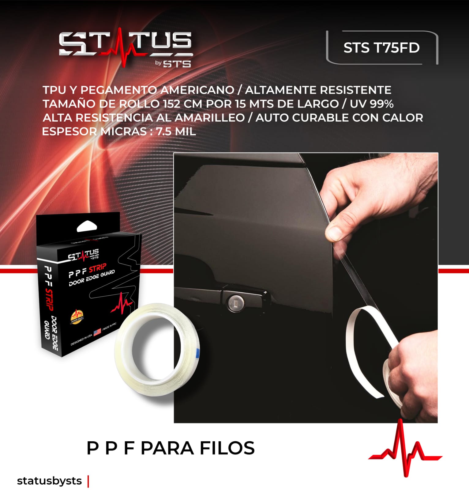 PPF Status para Bordes y Filamentos