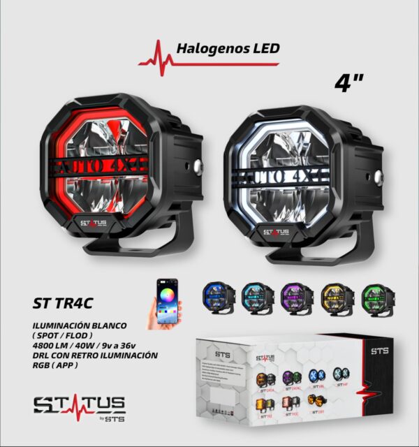 Halógenos LED Status ST TR4C