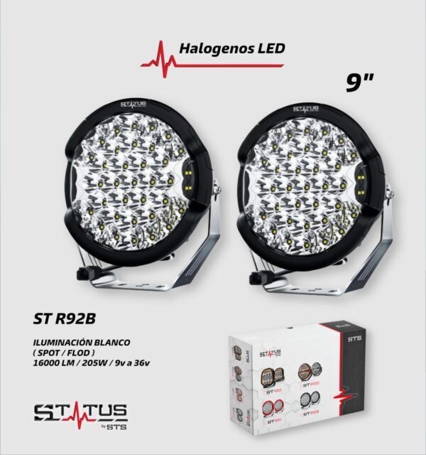 Halógenos LED Status ST R92B