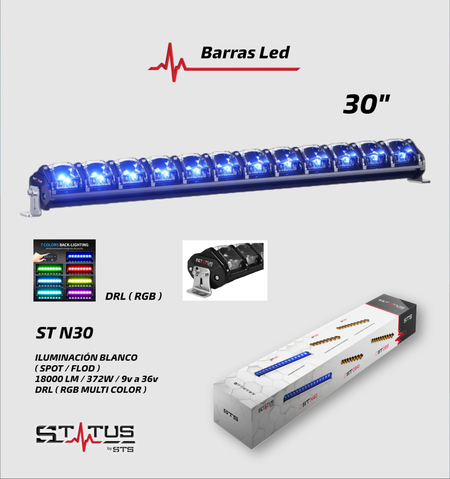 Barra LED Status ST N30
