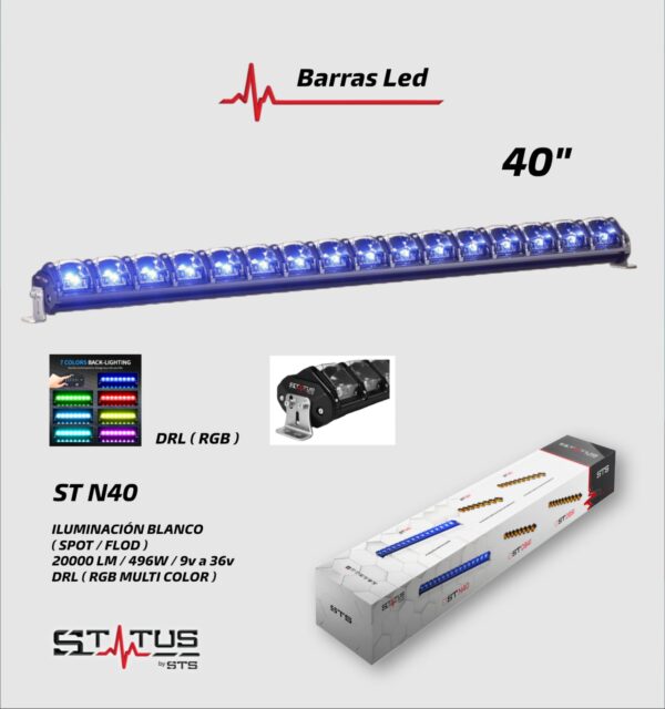 Barra LED Status ST N40