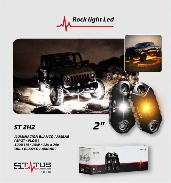 Rock Light LED Status ST 2H2