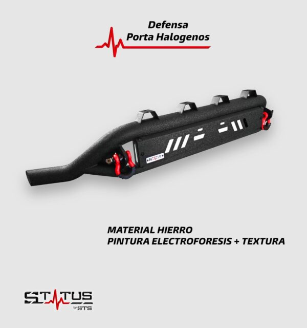 DEFENSA PORTA HALÓGENOS STATUS