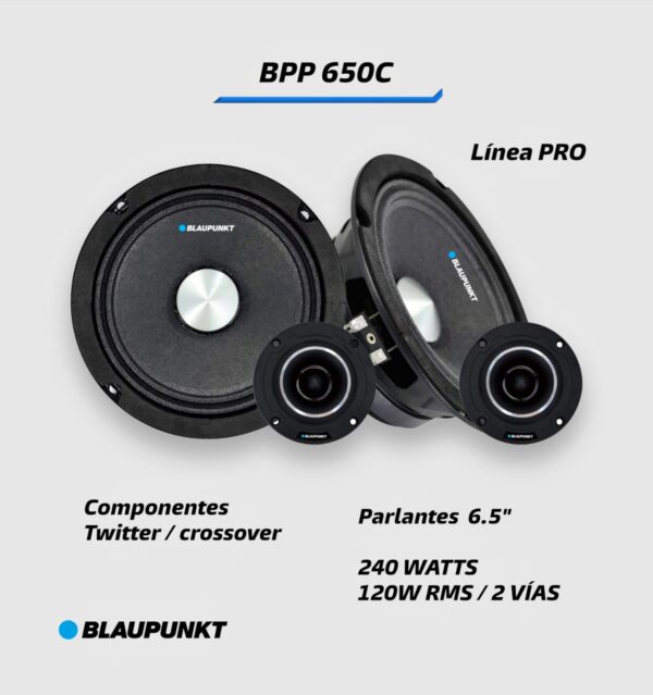 PARLANTES BLAUPUNKT BPP 650C