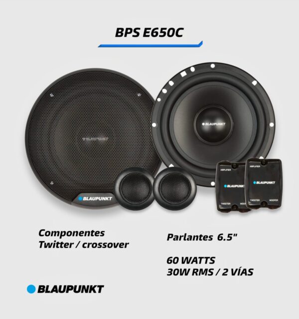 PARLANTES BLAUPUNKT BPS E650C